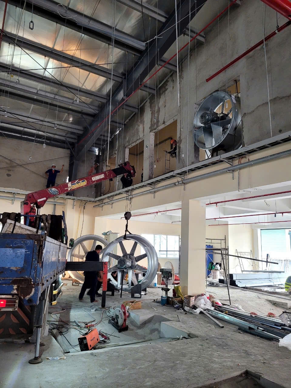 Lắp đặt quạt hút